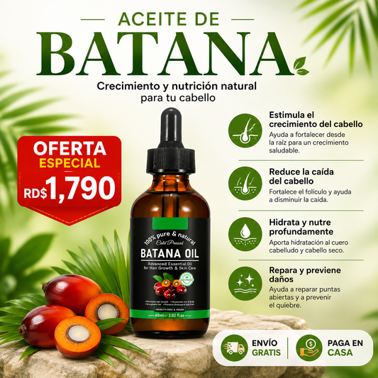 Aceite de Batana – Crecimiento y Fuerza Natural