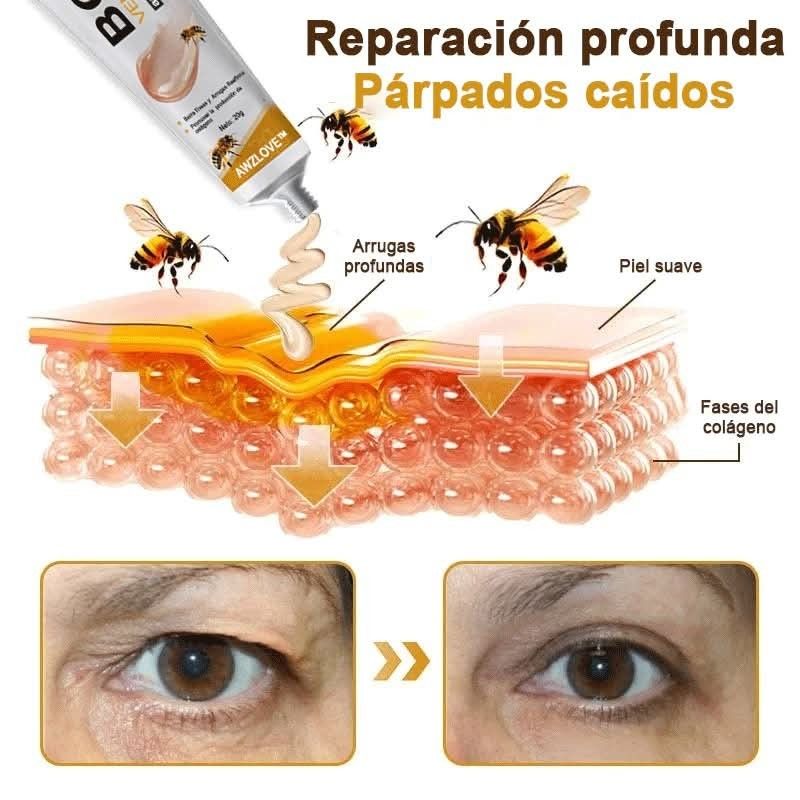Crema con BOTOX veneno de abeja anti arrugas