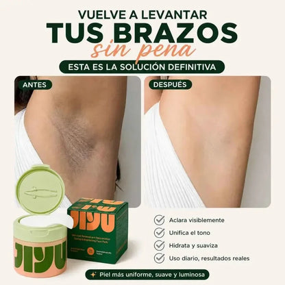 JIYU™ Pads Despigmentantes 100 UNDS ✨ Ayuda a aclarar zonas oscurass