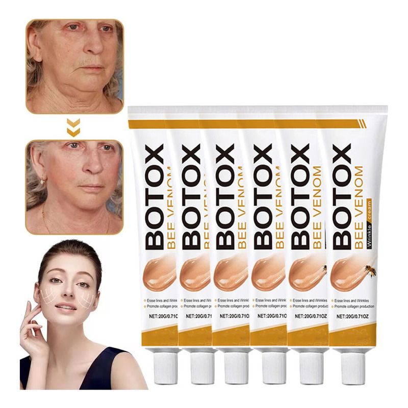 Crema con BOTOX veneno de abeja anti arrugas