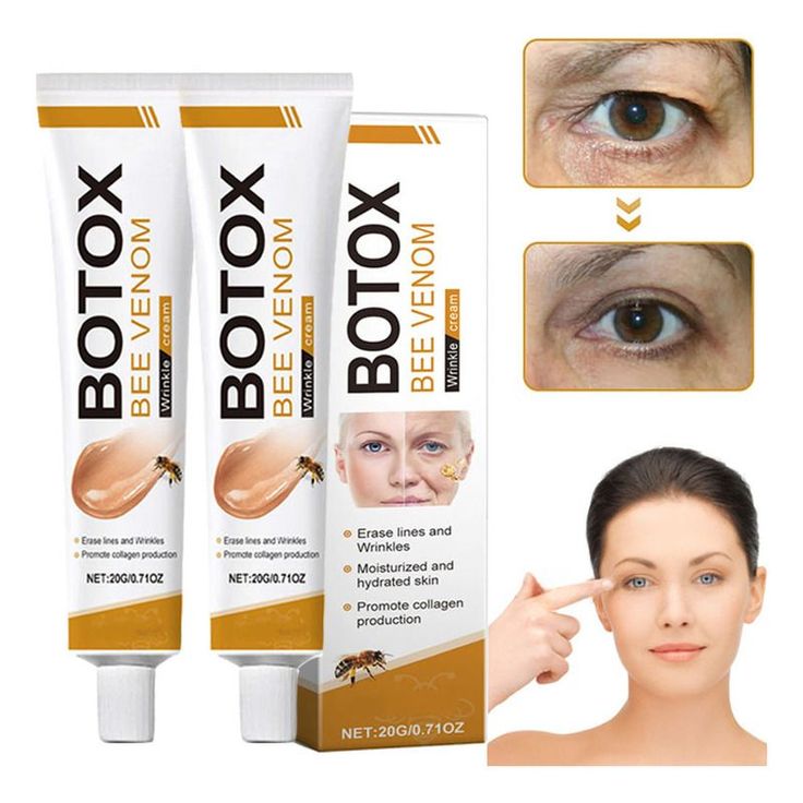 Crema con BOTOX veneno de abeja anti arrugas