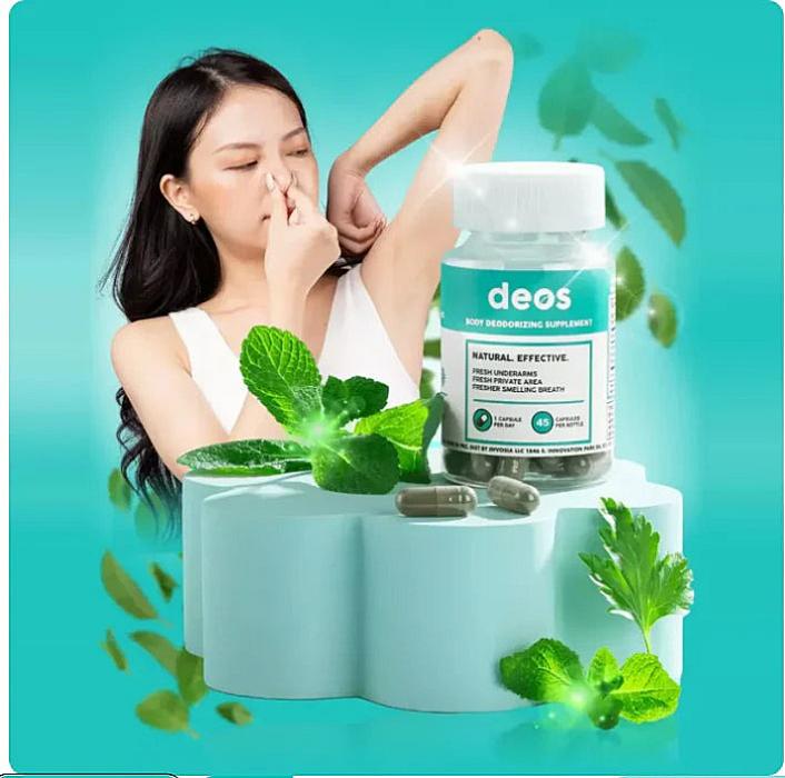 DEOS™ Apoya la Frescura Corporal – 30 Cápsulas