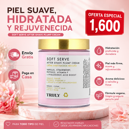 Truly Soft Serve After Shave Plump Cream 🩷✨ Crema Truly™